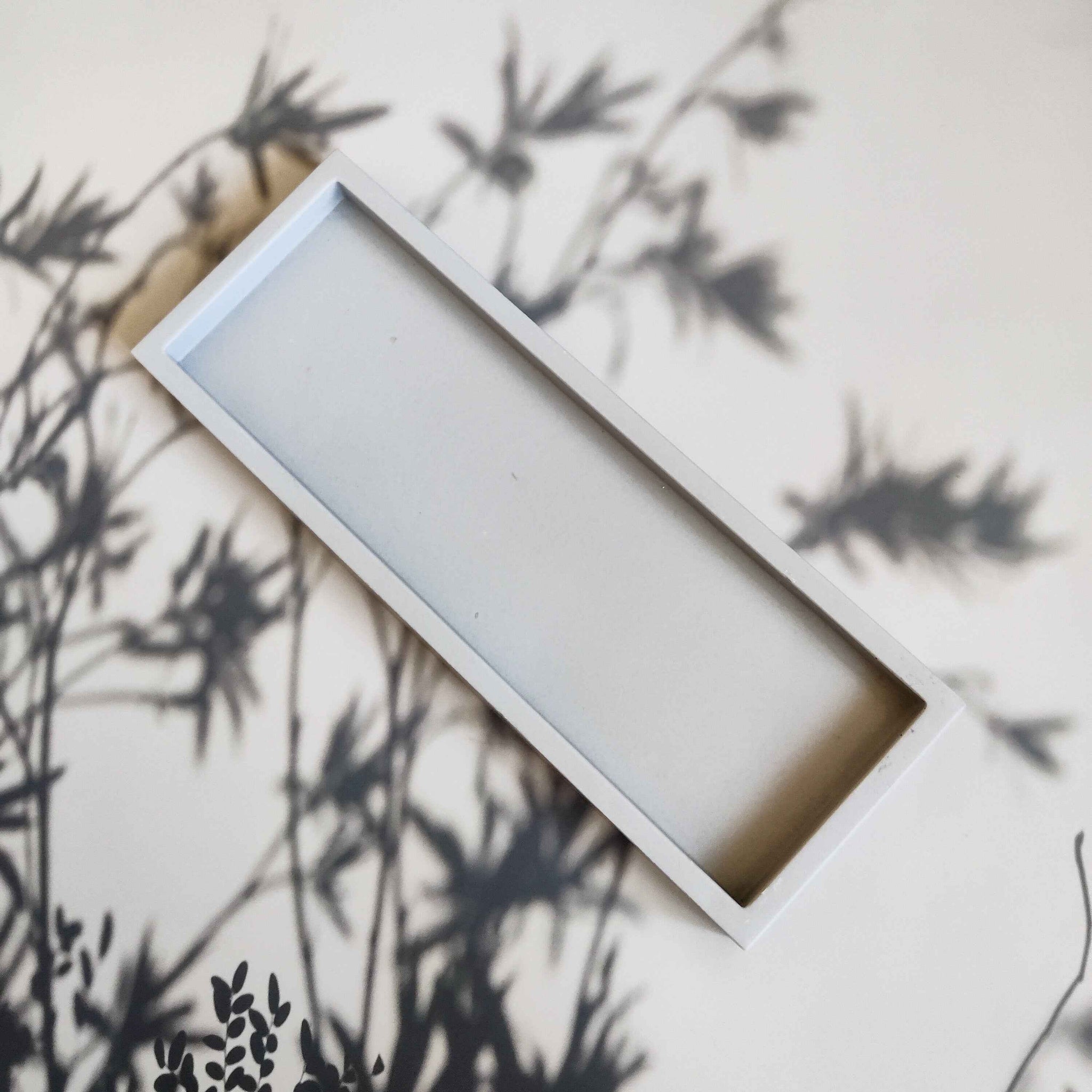 Rectangular trinket tray, display styling tray