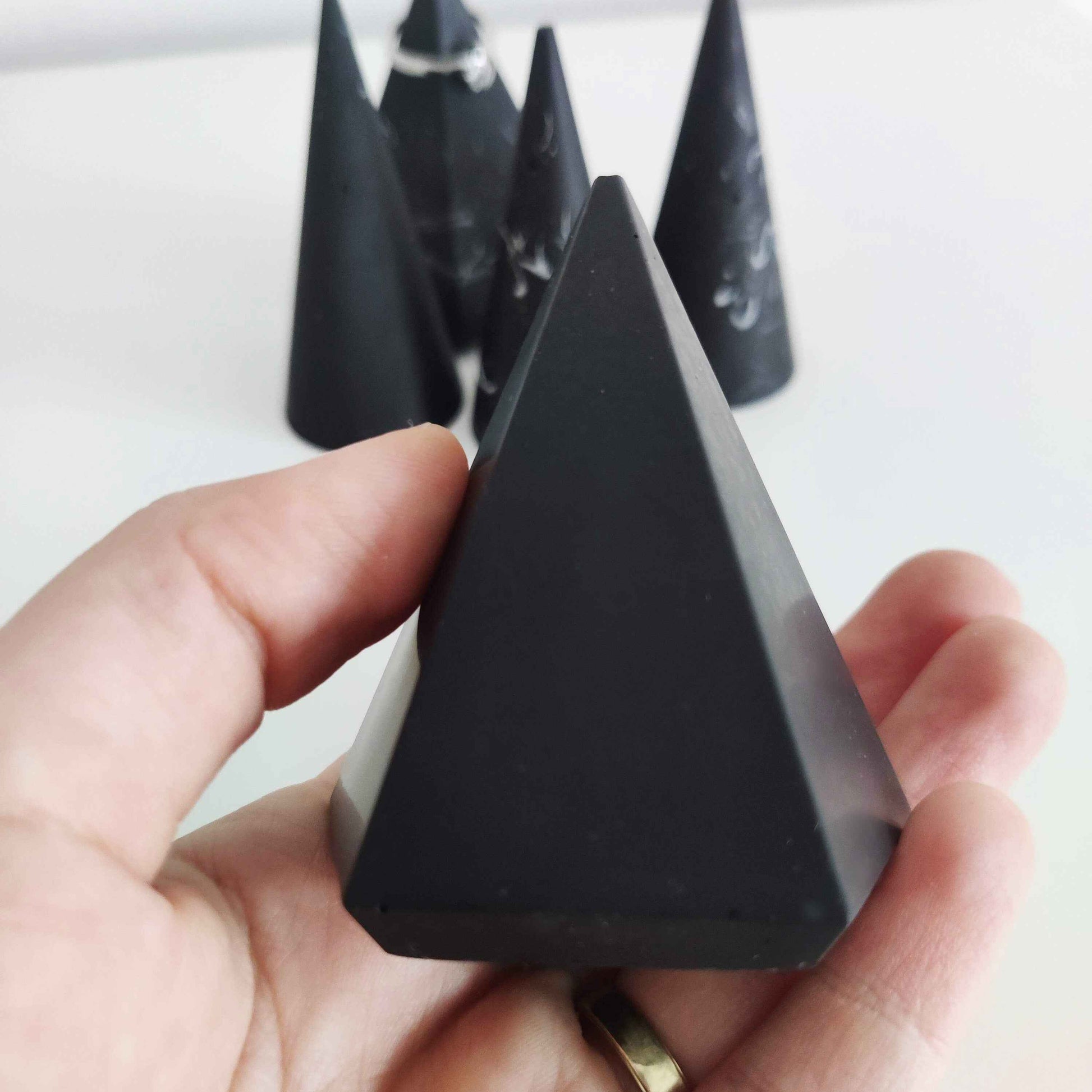 Ring holder cone, jewellery display, engagement ring holder