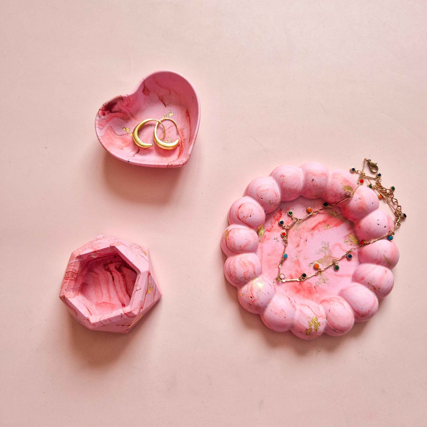 The Little Muse Bubble Jewellery Tray/Coaster